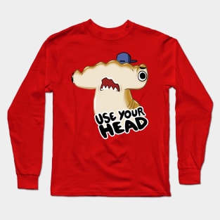 Sharks With Hats - Hammerhead Long Sleeve T-Shirt